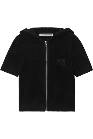 Alexander Wang Logo-embossed hoodie