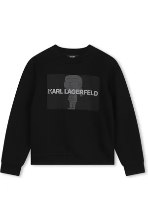 Karl Lagerfeld Graphic-print fleece sweatshirt