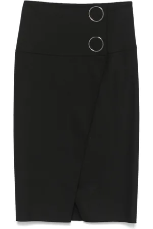 Patrizia Pepe Button-detail skirt
