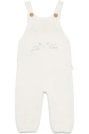 TEDDY & MINOU Fine-knit dungarees