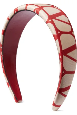 VALENTINO GARAVANI Toile Iconographe silk headband