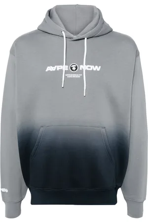 A Bathing Ape Logo-patched hoodie