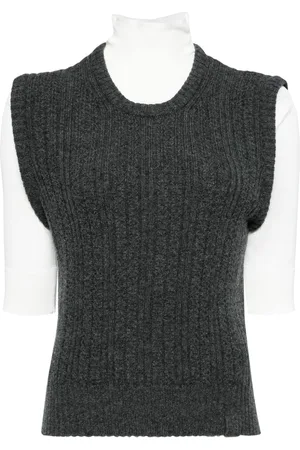 Victoria Beckham Mock-neck knitted top