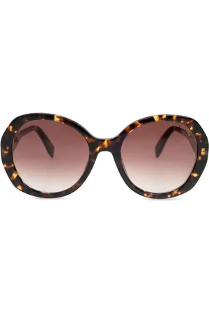 Marc Jacobs Tortoiseshell-effect oversize sunglasses