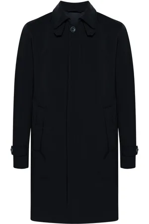 HERNO Logo plaque coat