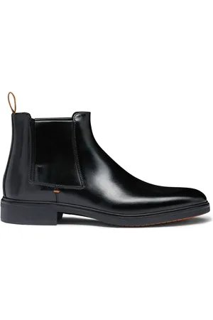 santoni Easy leather ankle boots
