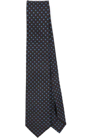 BARBA Graphic-print tie
