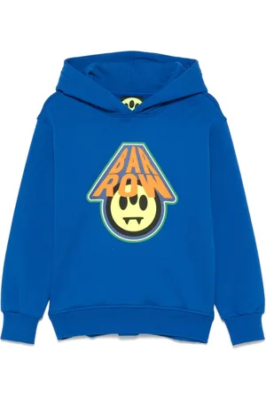 BARROW Smile-print hoodie