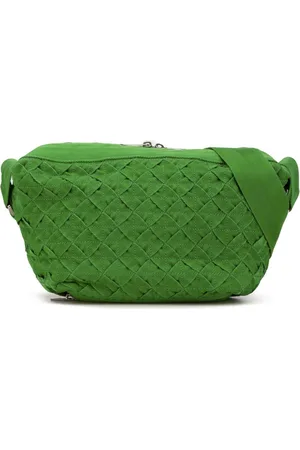 Bottega Veneta 2012-2023 Canvas Intrecciato Webbing Cassette crossbody bag