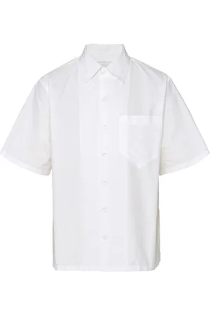 Prada Triangle-logo cotton shirt