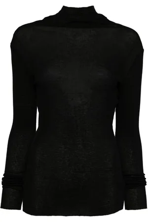 James Perse Turtleneck ribbed sweater