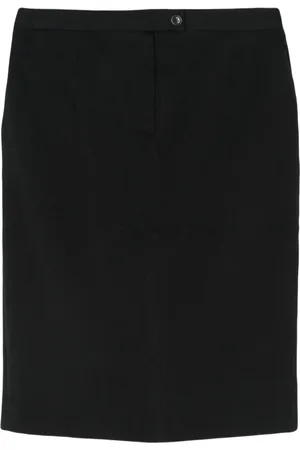 Burberry 2000s wool pencil skirt