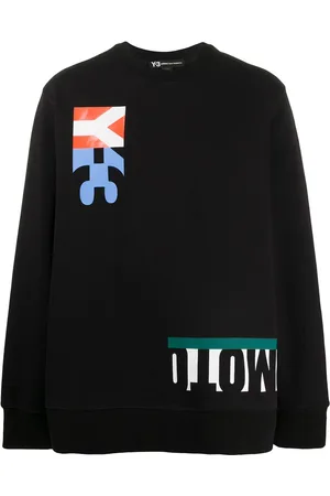 Y-3 M-cut graphic sweatshirt