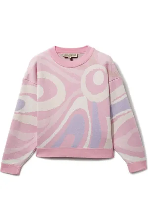 PUCCI Junior Marmo-intarsia jumper