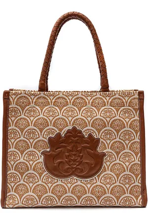 Isla Ibiza Sirena jacquard-print shoulder bag