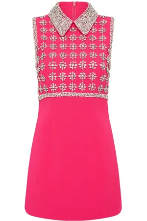 Rebecca Vallance Rina crystal-embellished mini dress