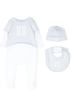 Givenchy 4G-motif babygrow set