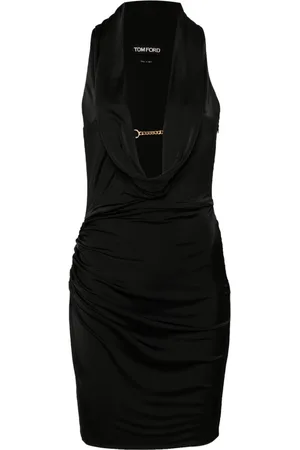 Tom Ford Cowl-neck mini dress