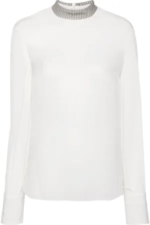 Brunello Cucinelli Monili-detail blouse