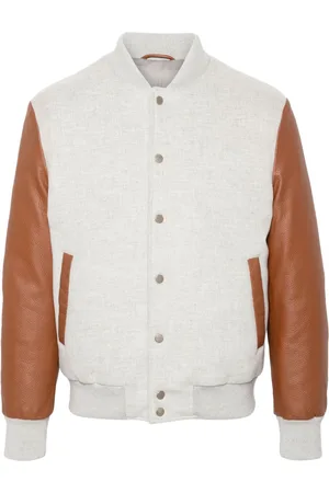ELEVENTY Panelled bomber jacket