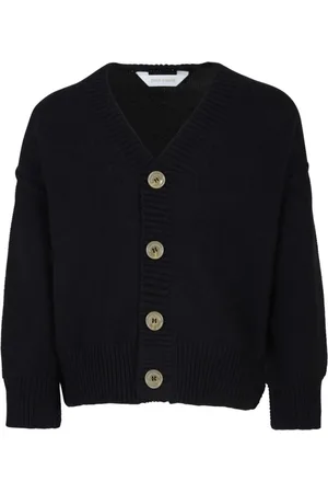 Palm Angels Intarsia-knit logo cardigan