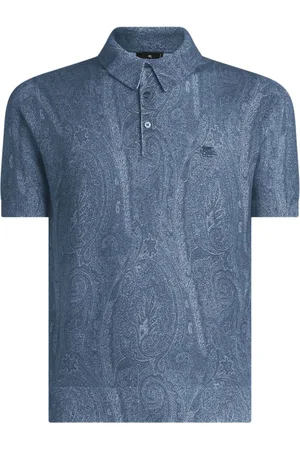 Etro Paisley-print polo shirt