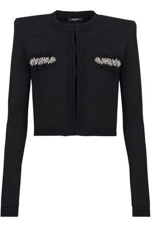 Balmain Crystal-embellished cardigan