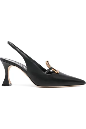 Manolo Blahnik 70mm Nikkal slingback pumps