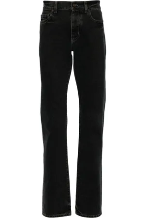 Saint Laurent Logo-button jeans