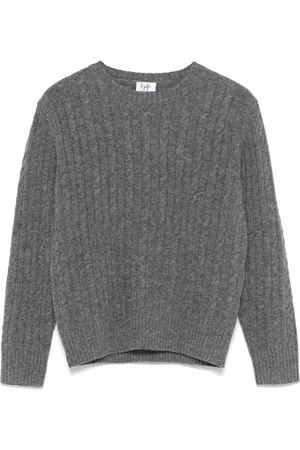 Il gufo Cable-knit sweater