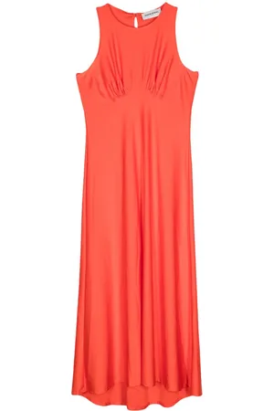 Sonia by Sonia Rykiel Bustier-detail A-line midi dress