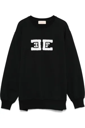 Elisabetta Franchi Logo-embroidered sweatshirt