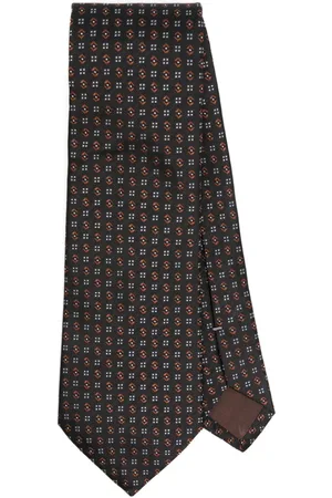 CANALI Geometric-pattern tie