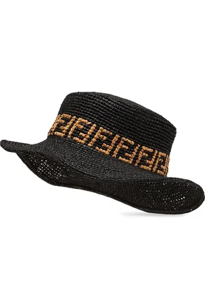 Fendi FF pattern floppy hat