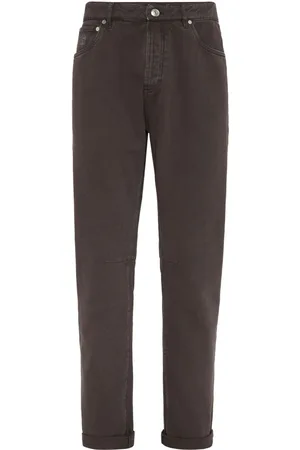 Brunello Cucinelli Garment-dyed jeans