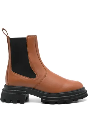 Hogan Leather Chelsea boots