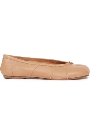 Maison Margiela Tabi leather ballerina shoes