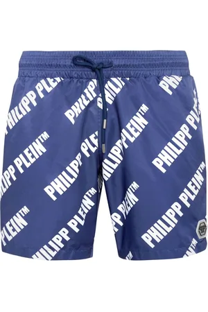 Philipp Plein Logo-print swim shorts