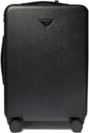 Prada Triangle-logo suitcase