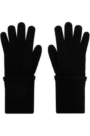 Emporio Armani Logo-embroidered gloves