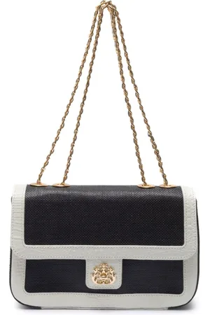 Isla Ibiza Anne straw shoulder bag