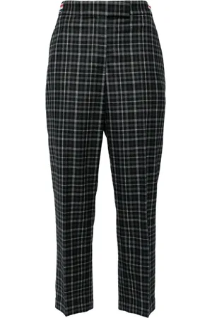Thom Browne Plaid-check tailored trousers