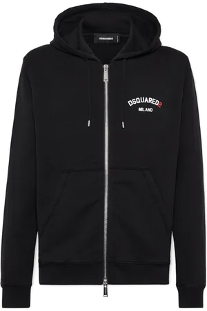 Dsquared2 Logo-print zip-up hoodie