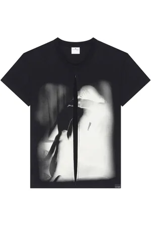 Courrèges Lovers zip-embellished cotton T-shirt