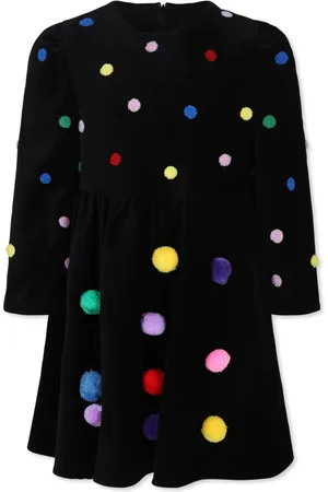 Stella McCartney Pom poms detail dress
