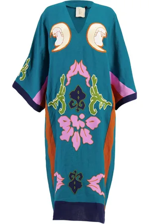 Paula Cinnabar linen dress
