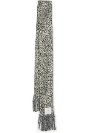 Nanushka Logo-patch scarf