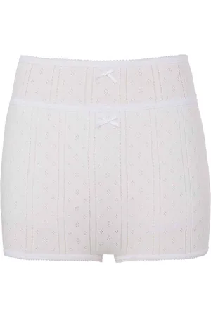 J.W.Anderson Double-layer pointelle shorts