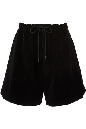 J.W.Anderson Drawstring leather shorts