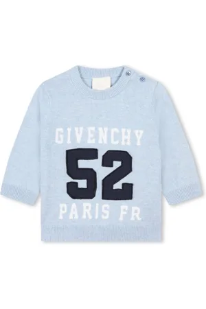Givenchy Intarsia knit-logo crew-neck jumper